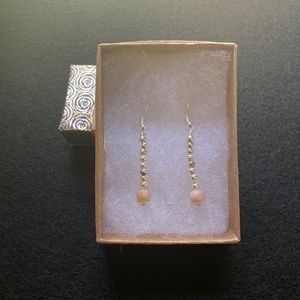 NATURAL MOONSTONE EARRINGS!